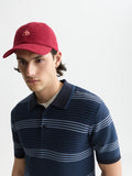 Striped Structured Knitted Regular-Fit Polo Man Scotch & Soda