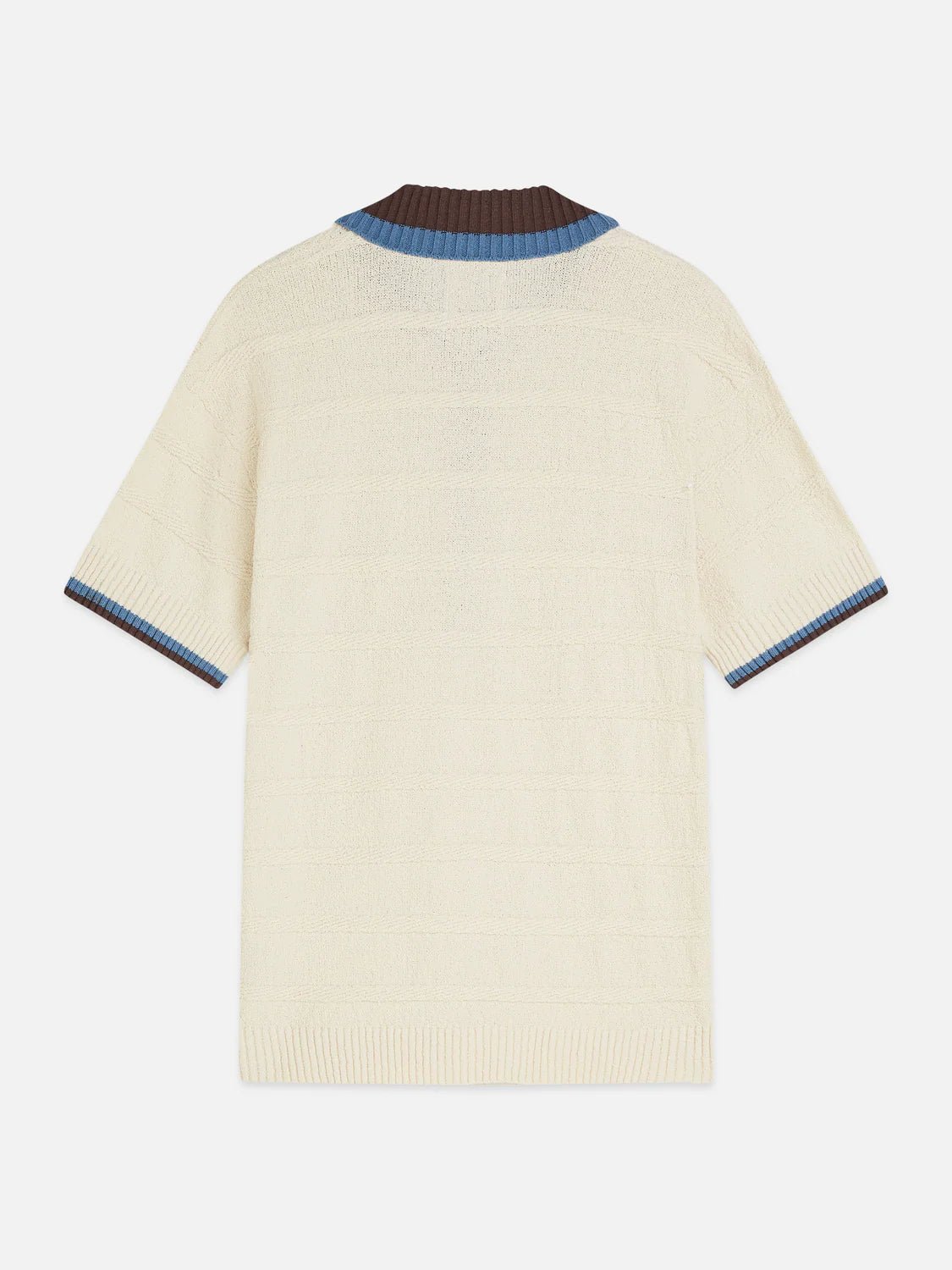 Structured Knitted Loose-Fit Polo Scotch Soda Homme