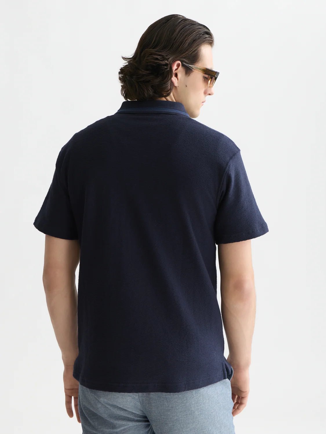 Structured Relaxed-Fit Polo Man Scotch & Soda Sky Captain L