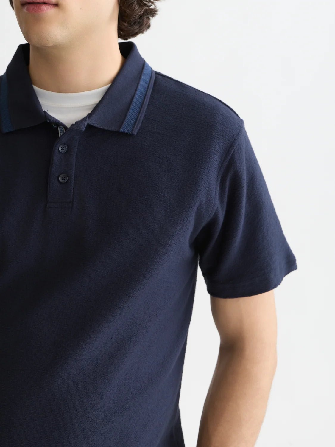 Structured Relaxed-Fit Polo Man Scotch & Soda Sky Captain M