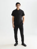 Structured Ribbed Relaxed-Fit Polo Men Polos Scotch Soda Homme METEORITE L