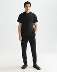 Structured Ribbed Relaxed-Fit Polo Men Polos Scotch Soda Homme METEORITE L