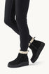 Suede Boots with Shearling Footwear ILSE JACOBSEN