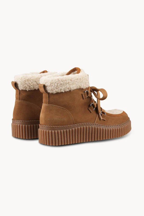 Suede Boots with Shoelaces Woman ILSE JACOBSEN