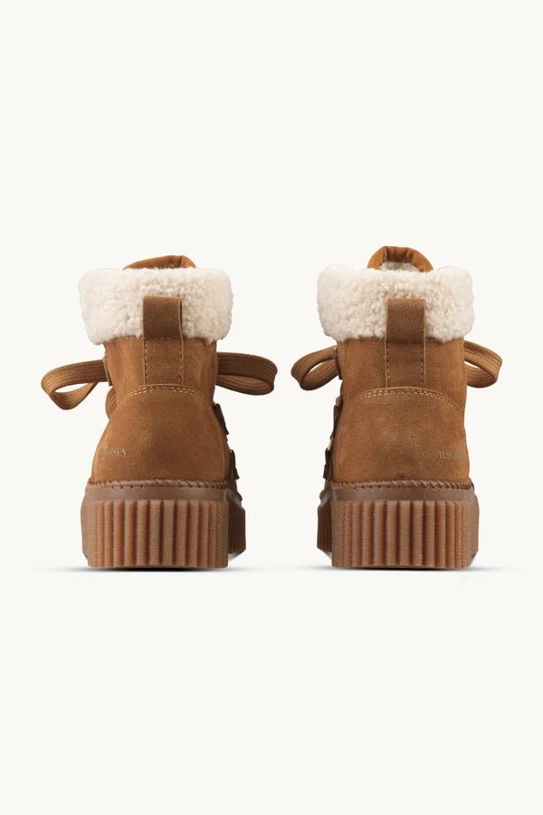 Suede Boots with Shoelaces Woman ILSE JACOBSEN