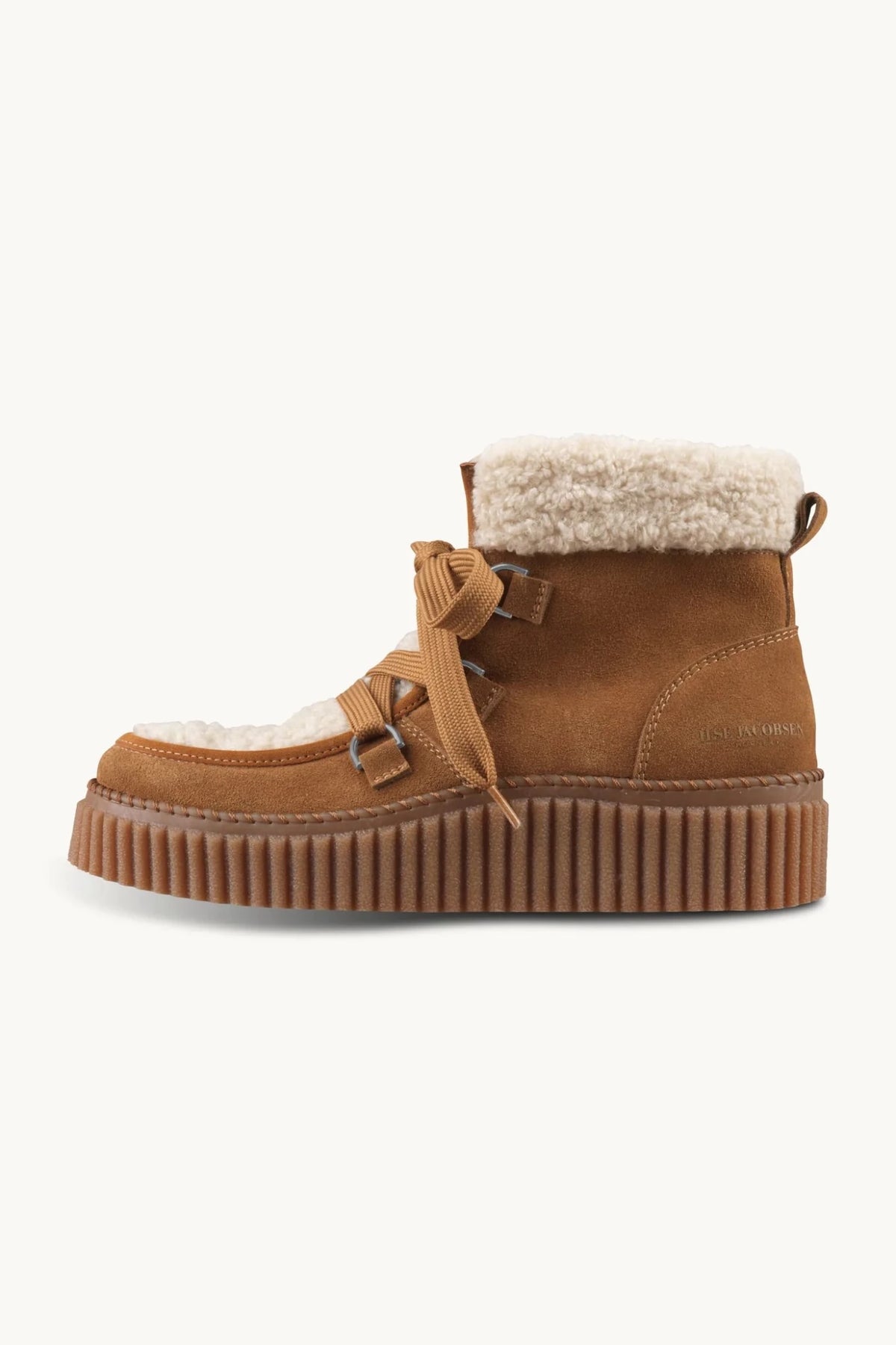 Suede Boots with Shoelaces Woman ILSE JACOBSEN