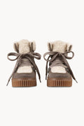 Suede Boots with Shoelaces Woman ILSE JACOBSEN