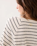 Sweater with a knitted-in stripe Sweater SUMMUM