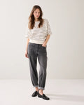 Sweater with a knitted-in stripe Sweater SUMMUM