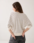 Sweater with a knitted-in stripe Sweater SUMMUM