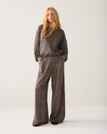 Sweatshirt in plaid jacquard Woman SUMMUM S/P MULTICOLOUR