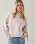 Sweatshirt with cotton sleeves Top SUMMUM