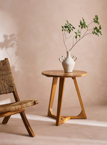 Table d'appoint Arra en teak Tables d'appoint CRUSOË