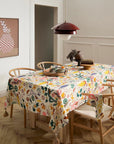 TABLECLOTH WITH TASSELS - Dora Nola DORA NOLA Beige