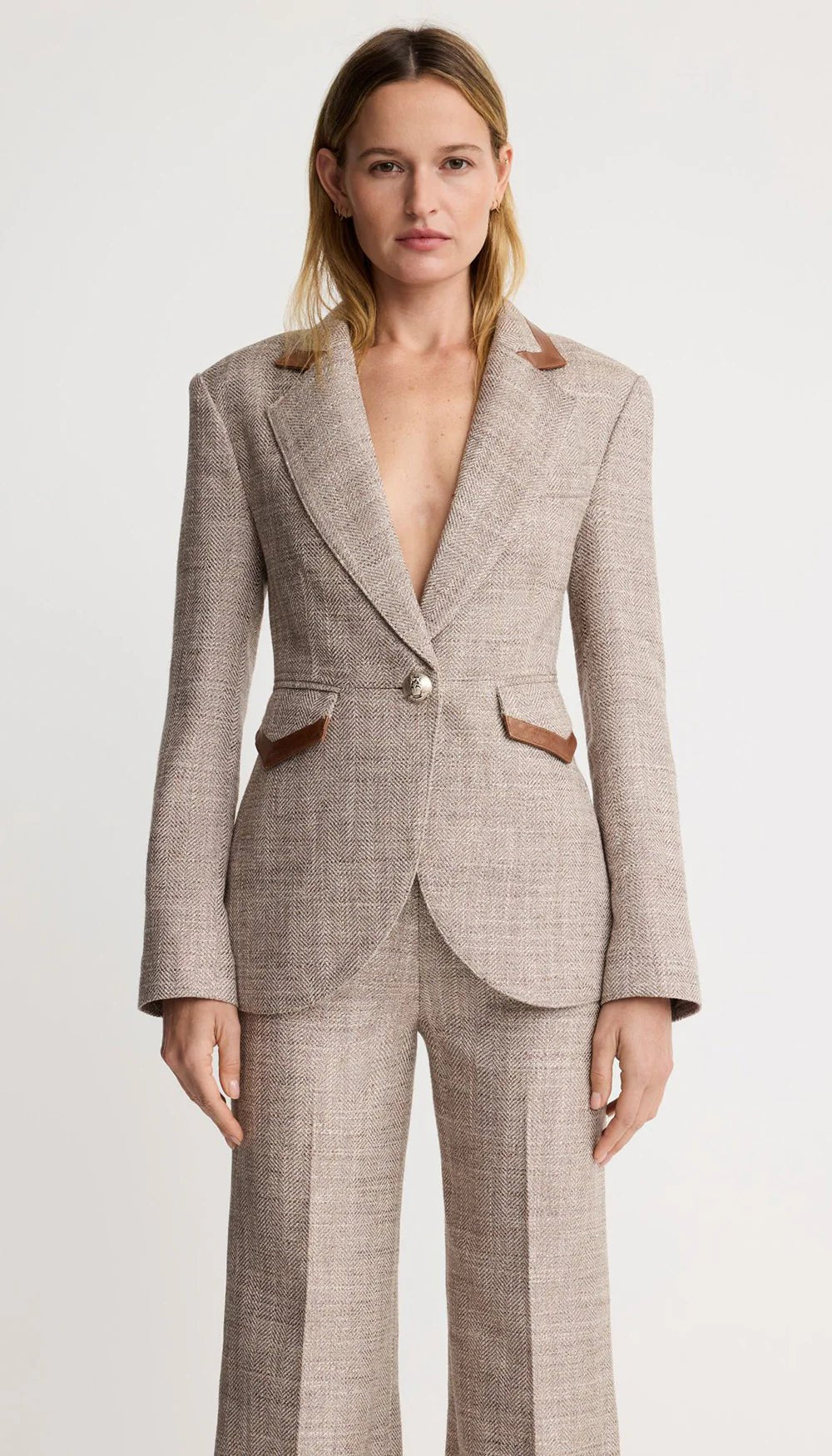 Taped Seamed Blazer Smythe