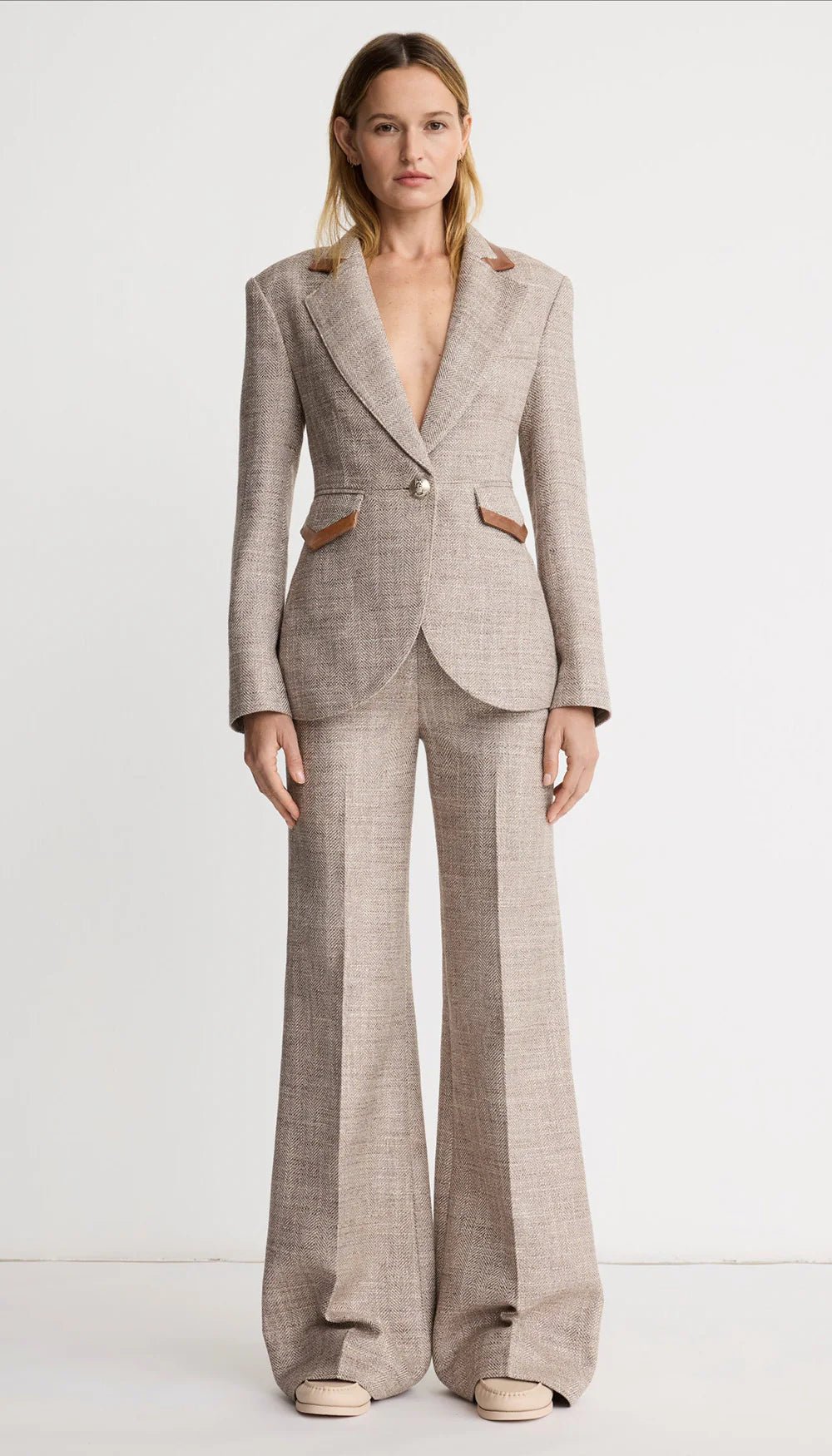 Taped Seamed Blazer Smythe