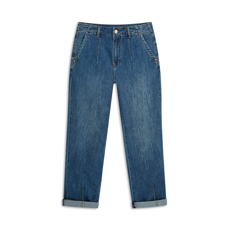 Tapered jeans with flap pockets Woman SUMMUM