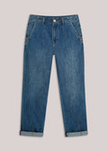 Tapered jeans with flap pockets Woman SUMMUM