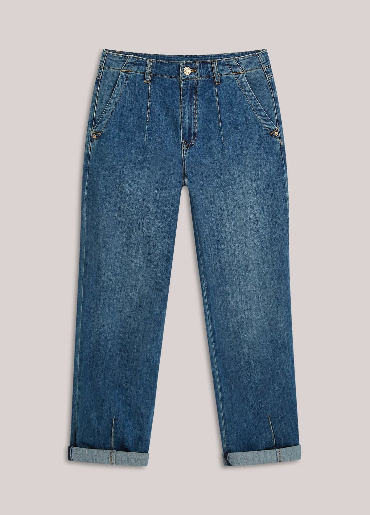 Tapered jeans with flap pockets Woman SUMMUM