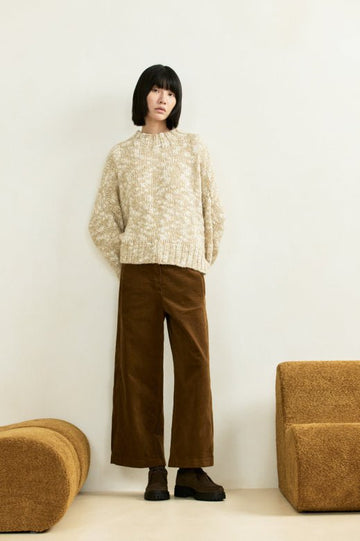 TAYLEN TROUSERS Woman HUMILITY 34 Camel