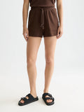 Tencel Shorts Scotch Soda Femme Hot Fudge M