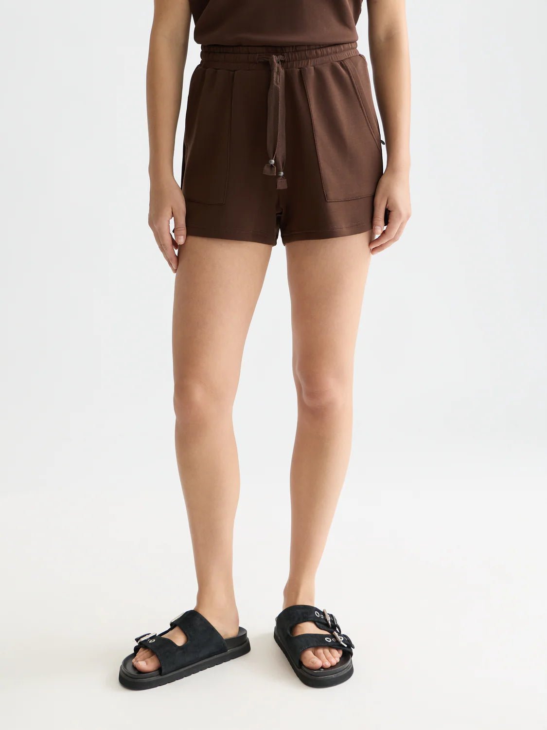Tencel Shorts Scotch Soda Femme Hot Fudge M