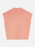 Tencel V-Neck Short Sleeve Sweater Knitwear Scotch Soda Femme