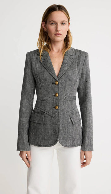 Three Button Blazer Smythe