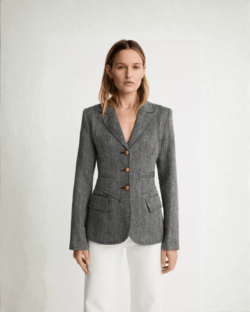 Three Button Blazer Tailoring Smythe