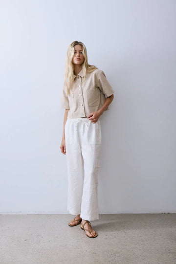 TONIO PANT Trousers Melissa Nepton Lt Beige XS