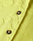 Towelling Short Sleeve Shirt Blouses Scotch Soda Femme Green Oasis L
