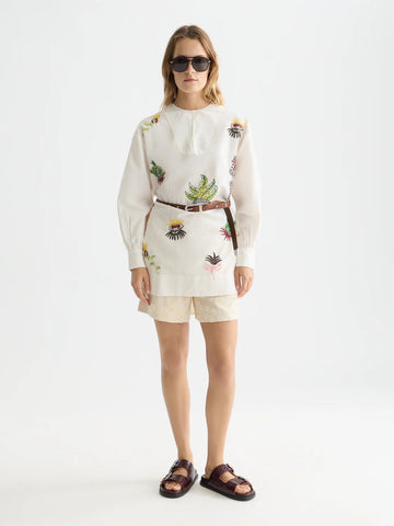 Towelling Shorts Scotch Soda Femme Fog XS