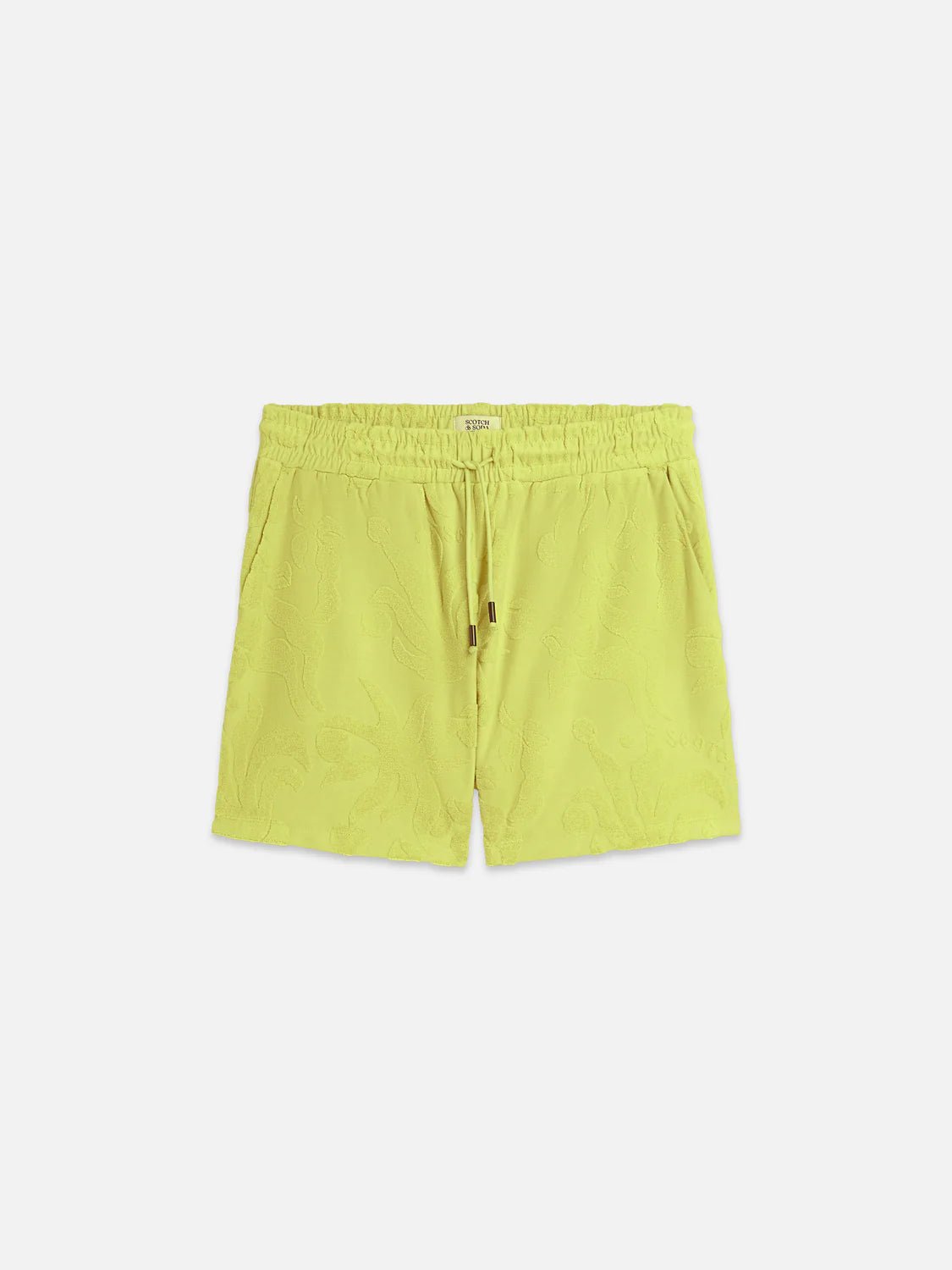 Towelling Shorts Scotch Soda Femme Green Oasis S
