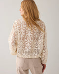 Transparent lace bomber jacket Outerwear SUMMUM