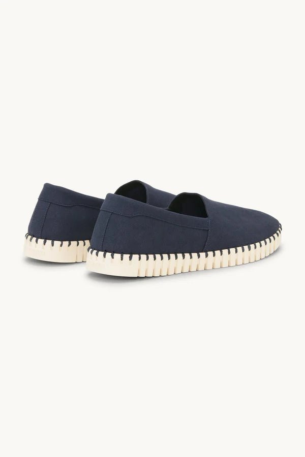 Tulip Espadrille Men ILSE JACOBSEN Dark Indigo Pearled Ivory 37