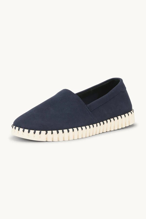 Tulip Espadrille Men ILSE JACOBSEN Dark Indigo Pearled Ivory 41