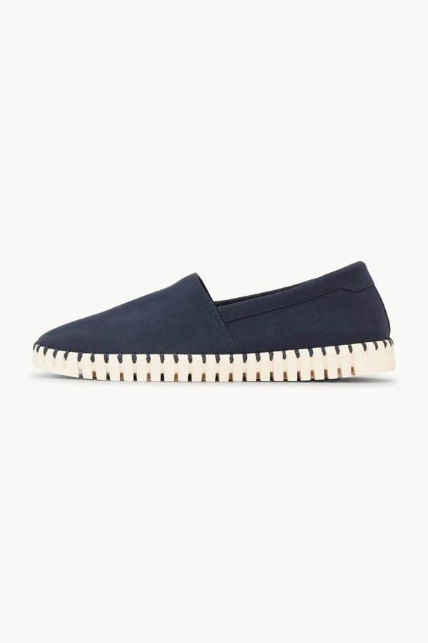 Tulip Espadrille Men ILSE JACOBSEN Dark Indigo Pearled Ivory 42
