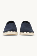 Tulip Espadrille Men ILSE JACOBSEN Dark Indigo Pearled Ivory 38