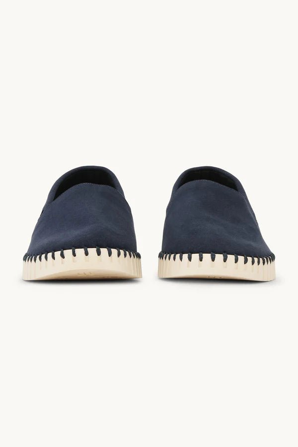 Tulip Espadrille Men ILSE JACOBSEN Dark Indigo Pearled Ivory 38