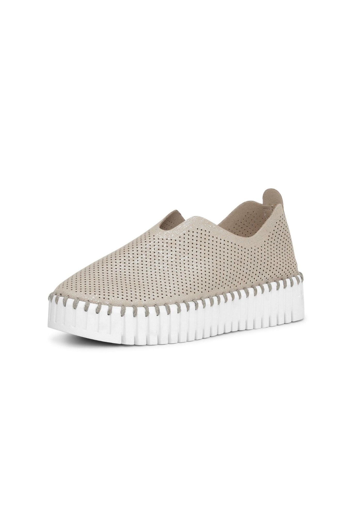 Tulip Glimmer Footwear ILSE JACOBSEN Silver White 37