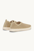 Tulip Glitter Footwear ILSE JACOBSEN Platin White 36