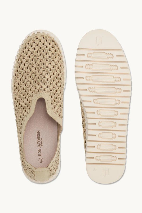 Tulip Glitter Footwear ILSE JACOBSEN Platin White 38