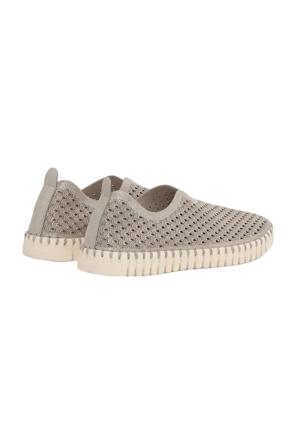 Tulip Glitter Footwear ILSE JACOBSEN Silver White 41