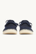 Tulip Sailor Shoe ILSE JACOBSEN Dark Indigo Pearled Ivory 39