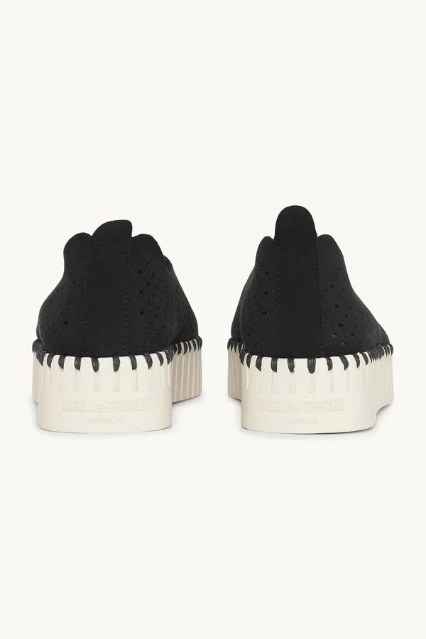 Tulip Slip-In On Plateau Sole Footwear ILSE JACOBSEN BLACK 45