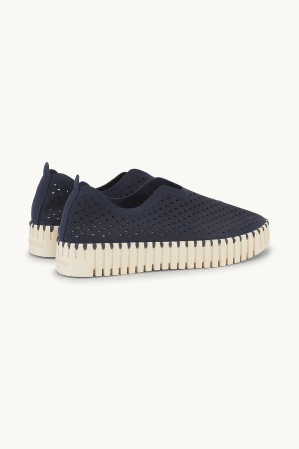 Tulip Slip-In On Plateau Sole Footwear ILSE JACOBSEN Dark Indigo 37