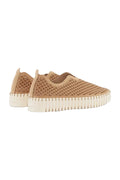 Tulip Slip-In On Plateau Sole Footwear ILSE JACOBSEN Latte 36