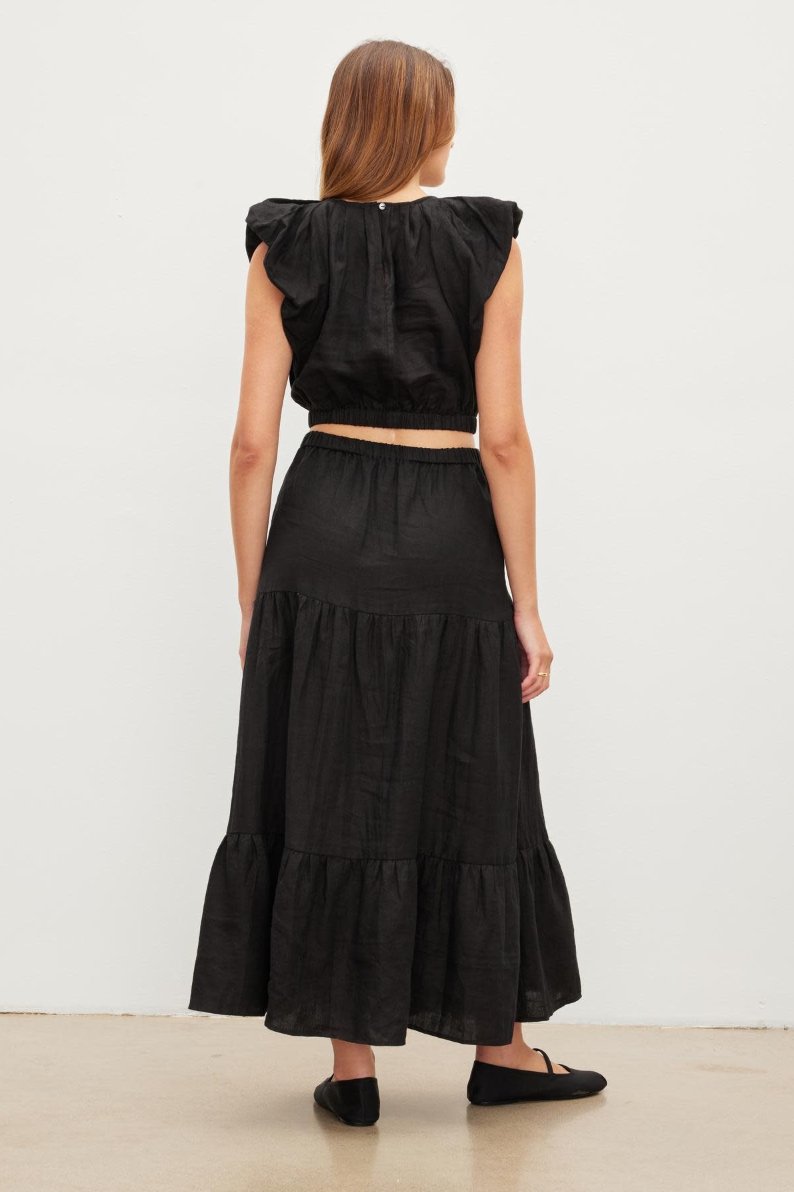 Velvet - GINGER DRESS IN BLACK women-accessories VELVET   