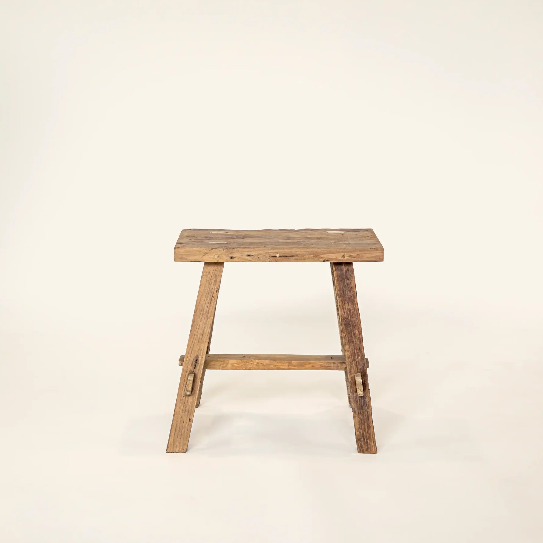 VINTAGE TEAK STOOL chair Crusoe