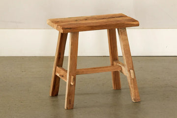 VINTAGE TEAK STOOL chair Crusoe